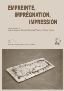 La photographie de couverture représente un moulage en argile aux dimensions : 126*46*4cm, réalisé en 2009 par l'artiste Estefanía Peñafiel Loaiza.