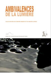 La photographie en couverture, nommée After Hours, est réalisée en 2007 par Lawrence Gasquet. Elle représente une surface aqueuse de couleur sombre. Lawrence Gasquet est également autrice de l'article 