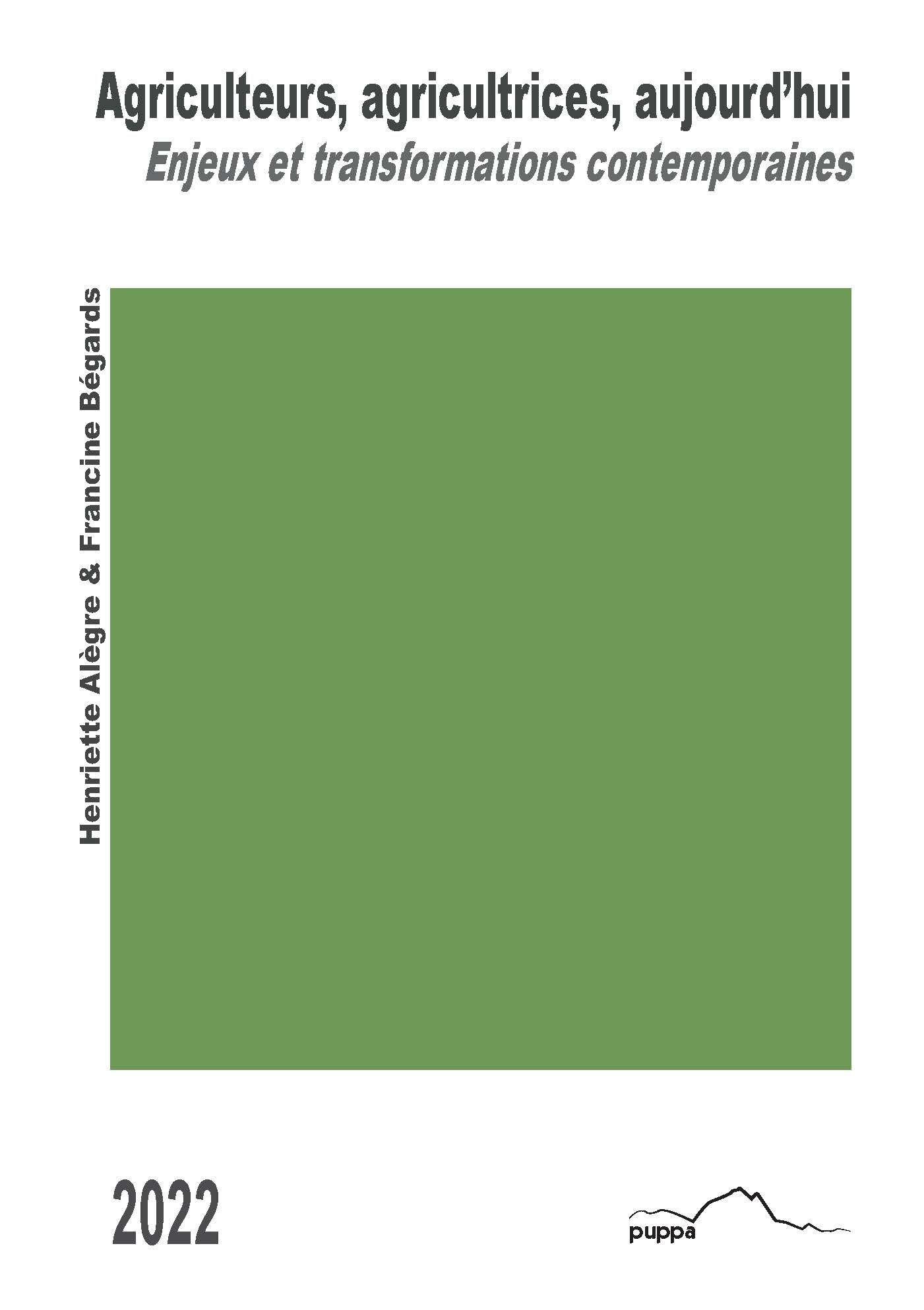 La couverture est illustrée par un carré vert sur fond blanc
