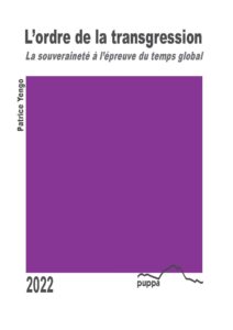 Carré mauve sur fond blanc en couverture