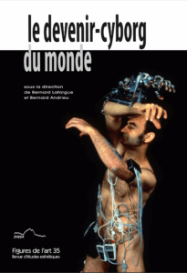 La couverture est illustrée par un homme pris dans des câbles électriques