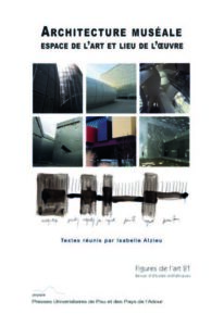 Couverture composée de diverses photographies d'éléments architecturaux pris de l'extérieur des bâtiments et d'un dessin de type croquis.