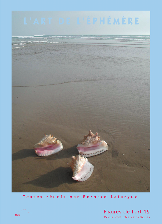 Couverture illustrée par la photographie d'une plage avec trois coquillages comme objet d'intérêt du photographe.