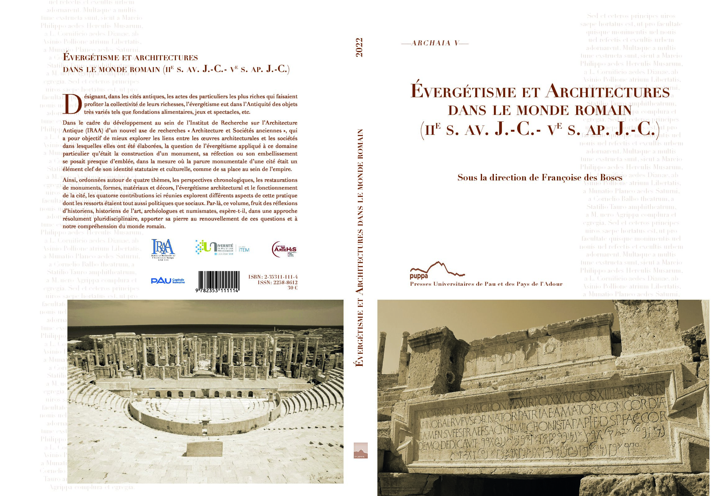 Évergétisme et Architectures dans le monde romain (IIe s. av. J.-C. – Ve s. ap. J.-C.) – Image 2