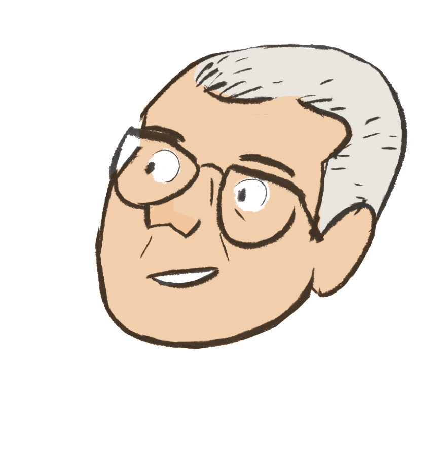 Dessin représentant Laurent Callegarin