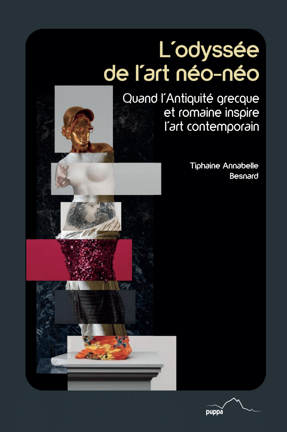 Couverture avec une statue composée de plusieurs statues d'époques différentes