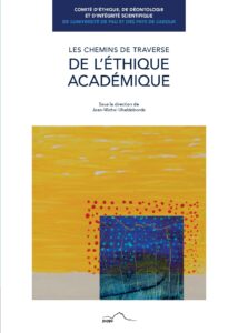 Couverture de l'ouvrage. En haut, le titre est en bleu. En bas, un tableau abstrait jaune, bleu et rouge.
