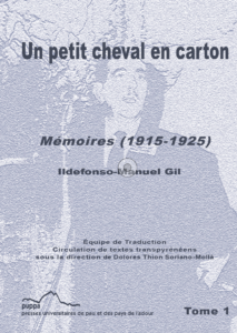 Couverture de l'ouvrage. Une photographie de l'auteur en bichormie blanc et bleu.